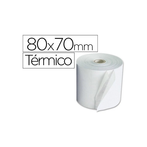 Rollo termico 80x68x11mm 58 grs