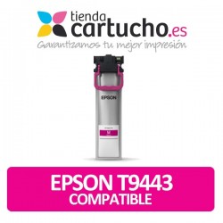 CARTUCHO EPSON T9443 MAGENTA COMPATIBLE TINTA PIGMENTADA