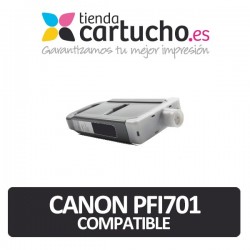 Cartucho Compatible Canon PFI-701 Negro Mate