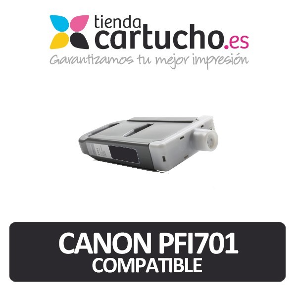 Cartucho Compatible Canon PFI-701 Negro Mate