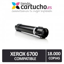 Toner Negro XEROX PHASER 6700 Compatible 106R01510