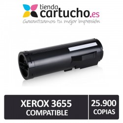 Toner Negro XEROX WORKCENTRE 3655 Compatible 106R02740