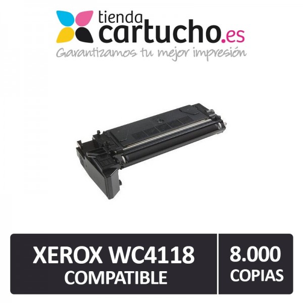Toner Negro XEROX WORKCENTRE 4118 Compatible 006R01278 Toner Negro XEROX WORKCENTRE 4118 Compatible 006R01278