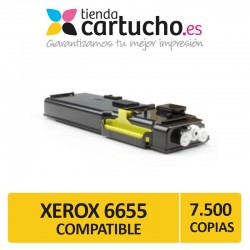 Toner Amarillo XEROX WORKCENTRE 6655 Compatible 106R02746