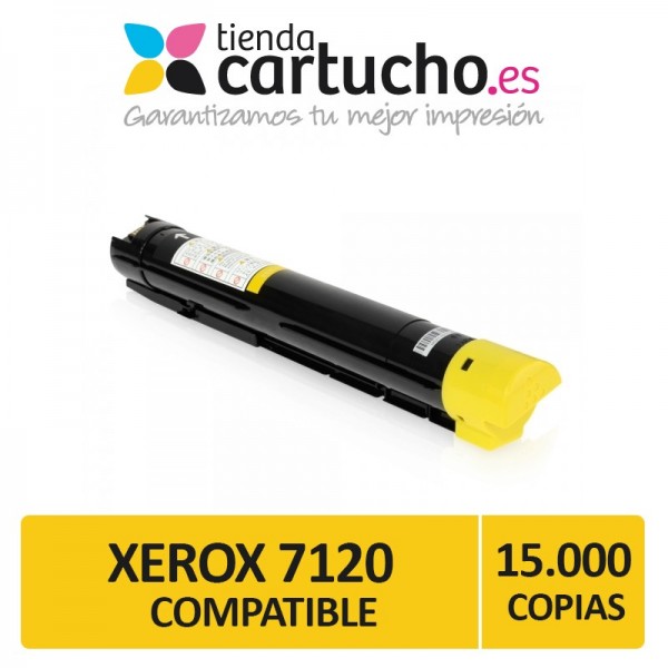 Toner Amarillo XEROX WORKCENTRE 7120/7125/7220/7225 Compatible 006R01458