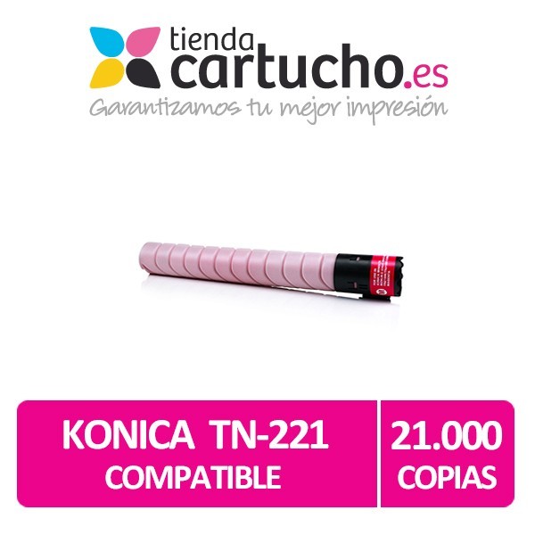 KONICA MINOLTA TN 221 MAGENTA COMPATIBLE 