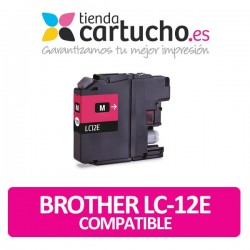Cartucho Magenta Brother LC-12E Compatible