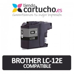 Cartucho Negro Brother LC-12E Compatible