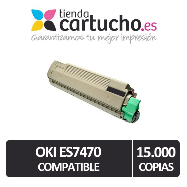 Toner OKI ES7470 / 7480 Negro Compatible