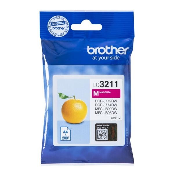 Brother LC3211 Tinta Cyan Original