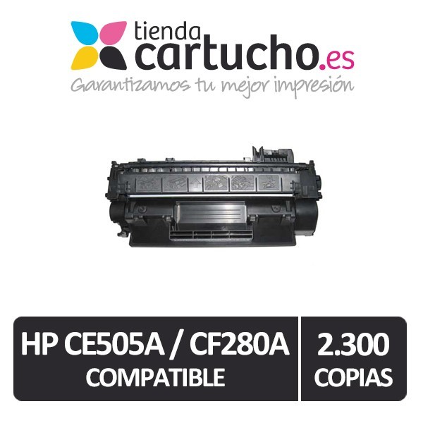 Toner Compatible HP CE505A / CF280A / Canon CRG 719