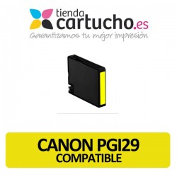 Cartucho de tinta Canon PGI29 Compatible Amarillo