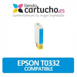 Cartucho de tinta Epson T0332 Compatible Cyan