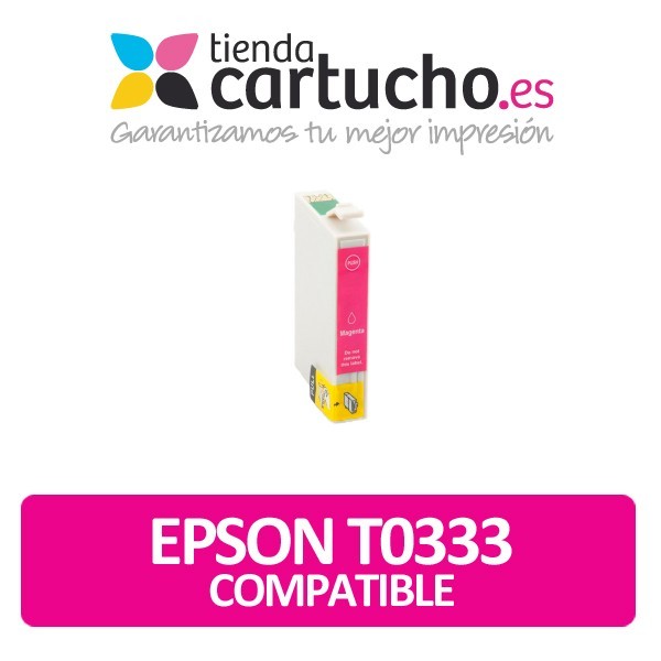 Cartucho de tinta Epson T0333 Compatible Magenta