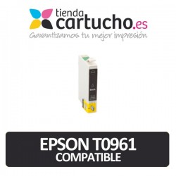 Cartucho de tinta Epson T0961 Compatible Negro Photo