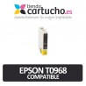 Cartucho de tinta Epson T0968 Compatible Negro Mate