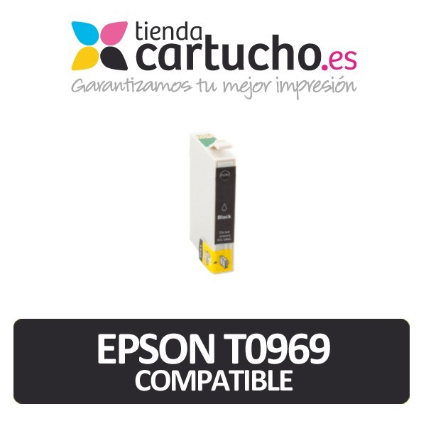 Cartucho de tinta Epson T0969 Compatible Light Light Negro