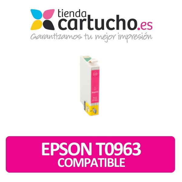 Cartucho de tinta Epson T0963 Compatible Magenta