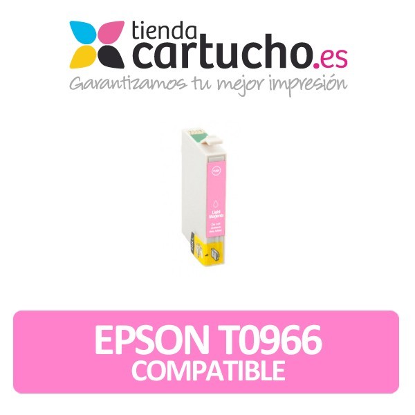 Cartucho de tinta Epson T0966 Compatible Light Magenta