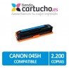 Toner Canon 045H Compatible Cyan