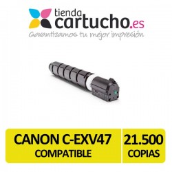 Toner Canon CEXV47 Compatible Amarillo