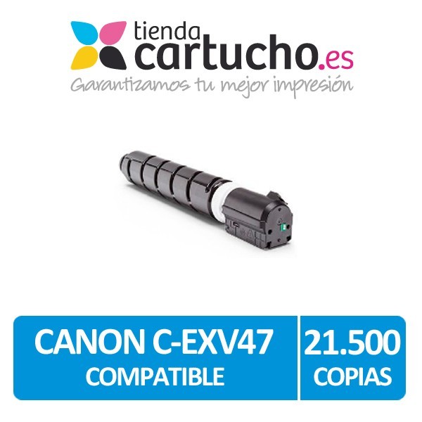 Toner Canon CEXV47 Compatible Cyan