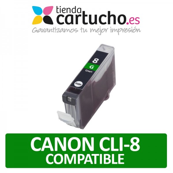 Cartucho Canon CLI-8 Compatible Verde