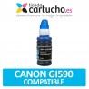 Botella Canon GI590 Compatible Cyan