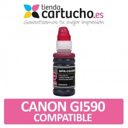 Botella Canon GI590 Compatible Magenta