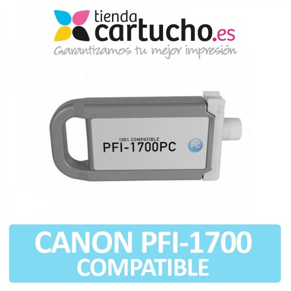 Cartucho Canon PFI1700 Compatible Photo Cyan