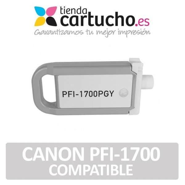 Cartucho Canon PFI1700 Compatible Gris Photo