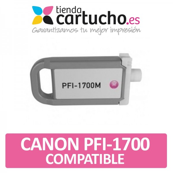 Cartucho Canon PFI1700 Compatible Magenta