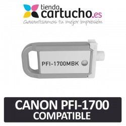 Cartucho Canon PFI1700 Compatible Negro Mate