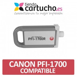 Cartucho Canon PFI1700 Compatible Rojo