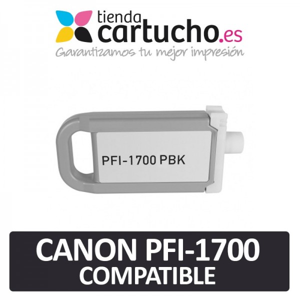 Cartucho Canon PFI1700 Compatible Negro Photo