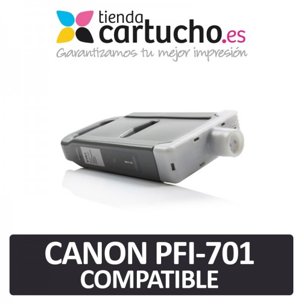 Cartucho Canon PFI701 Compatible Negro