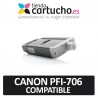 Cartucho Canon PFI706 Compatible Negro