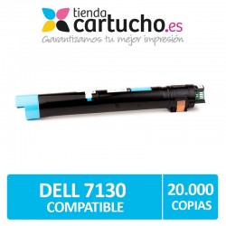 Toner Dell 7130 Compatible Cyan