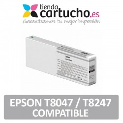 Cartuchos Epson T8047 / T8247 Compatible Negro Light
