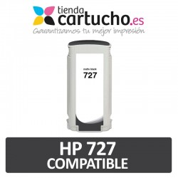 Cartuchos HP 727 Compatible Negro Mate