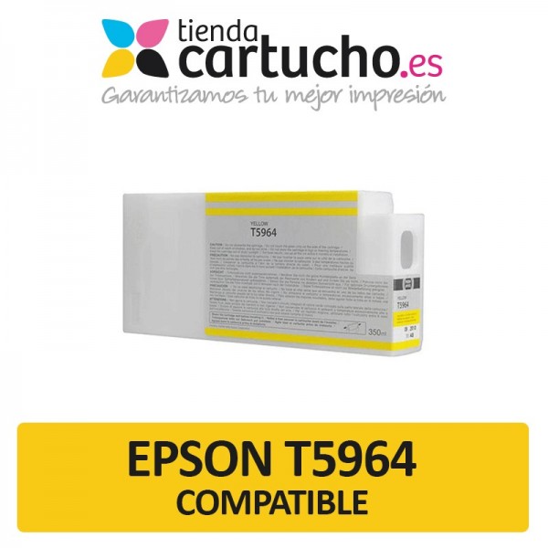 Cartuchos Epson T5964 Compatible Amarillo