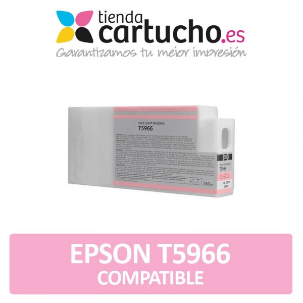 Cartuchos Epson T5966 Compatible Magenta Light