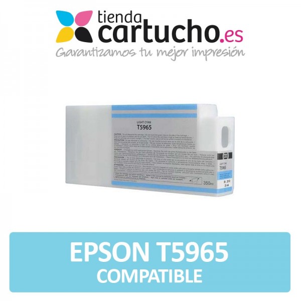 Cartuchos Epson T5965 Compatible Cyan Light