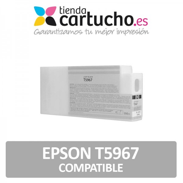 Cartuchos Epson T5967 Compatible Negro Light