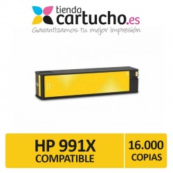 Cartuchos HP 991X Compatible Amarillo