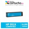 Cartuchos HP 991X Compatible Cyan