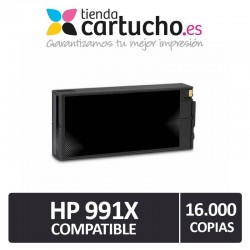 Cartuchos HP 991X Compatible Negro