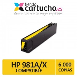Cartuchos HP 981A / 981X Compatible Amarillo