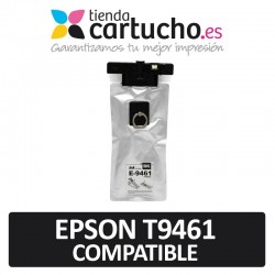 Cartuchos Epson T9461 Compatible Negro