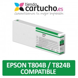 Cartuchos Epson T804B / T824B Compatible Verde